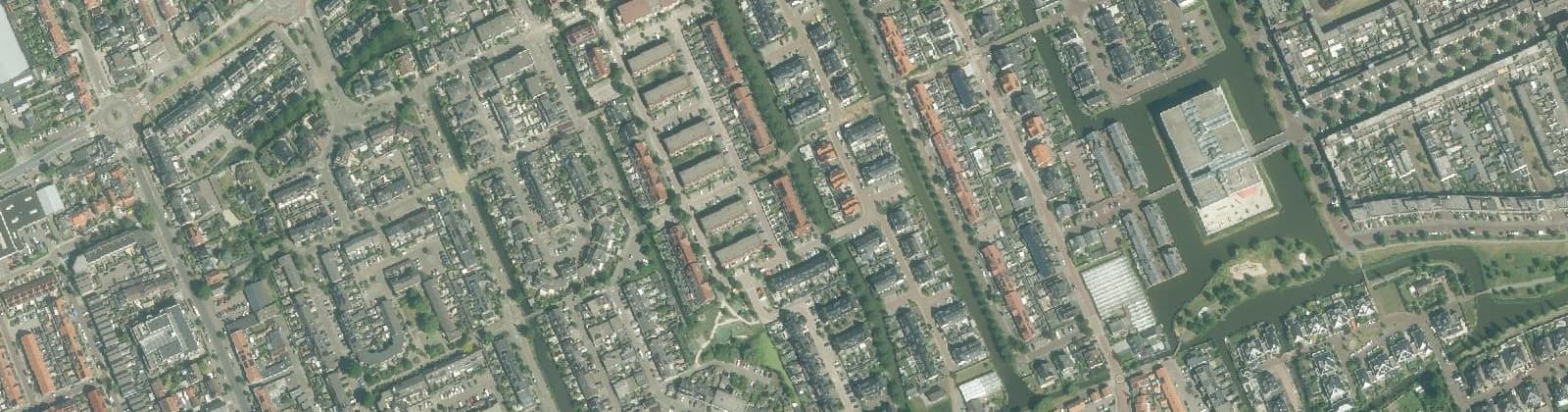 Luchtfoto van Vliettuinen