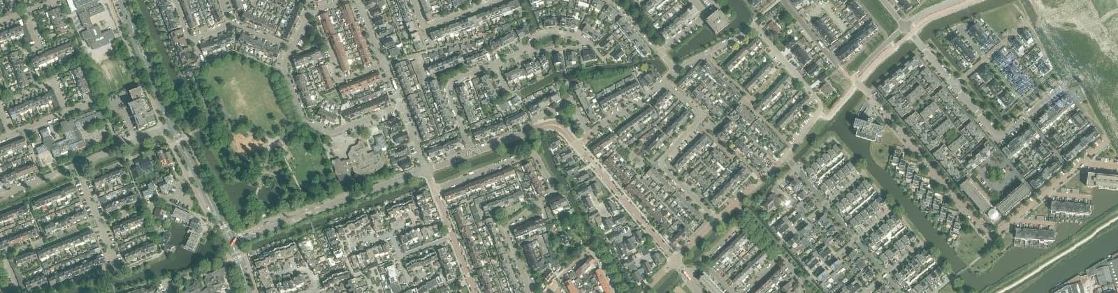 Luchtfoto van Bleyenburg