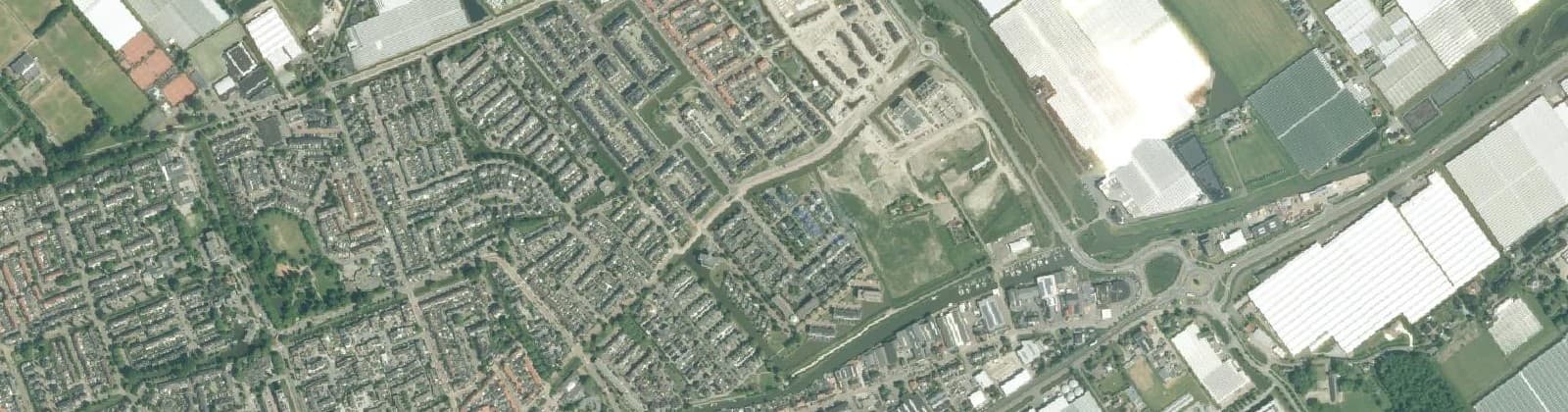 Luchtfoto van Molensloot