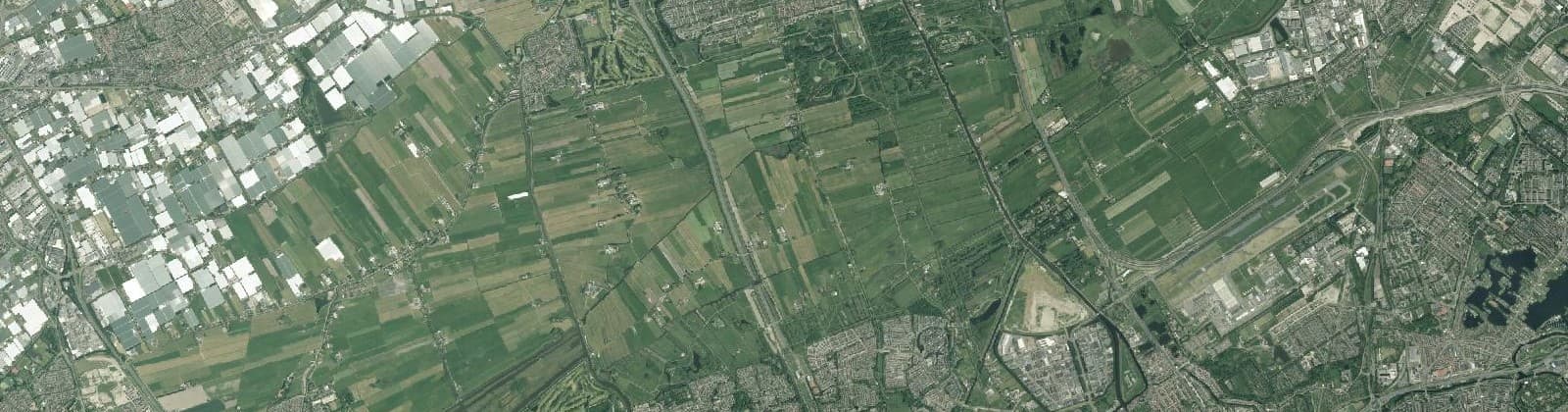 Luchtfoto van Negenhuizen en Zouteveen