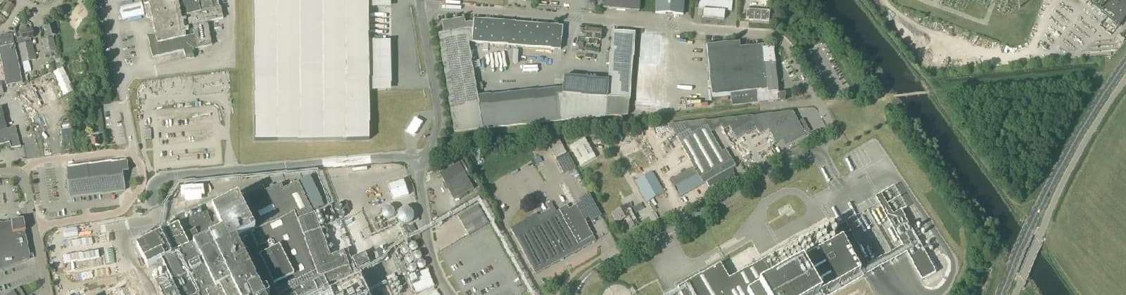 Luchtfoto van Industrieterrein Borculo