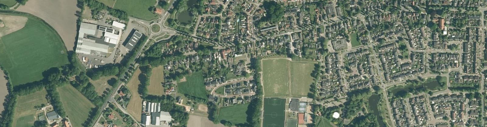 Luchtfoto van Hondelink