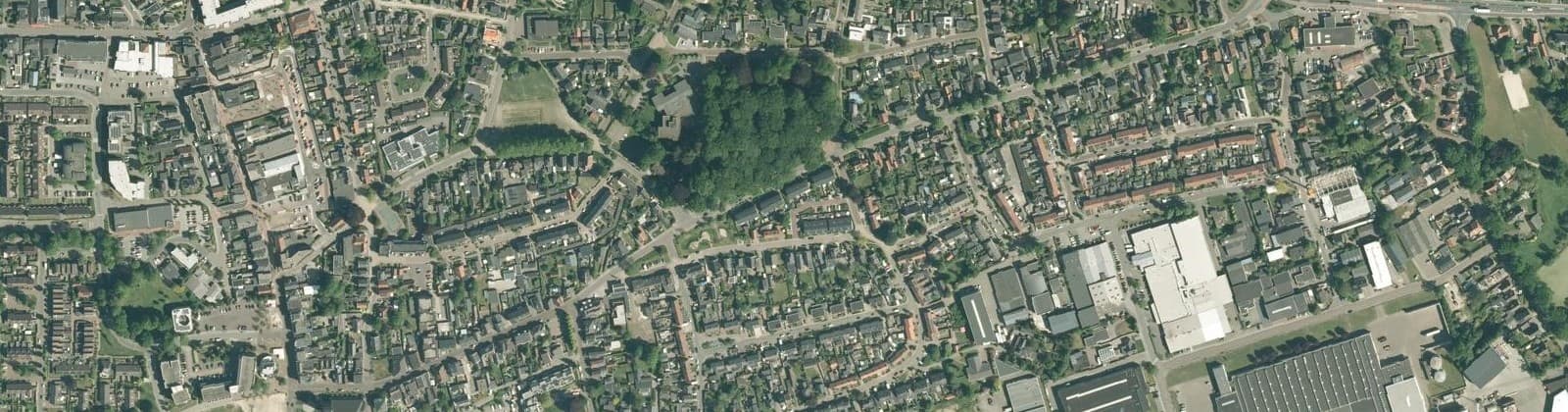 Luchtfoto van Julianastraat eo