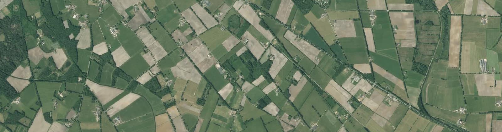 Luchtfoto van Verspreide huizen Zuidelijk Broek