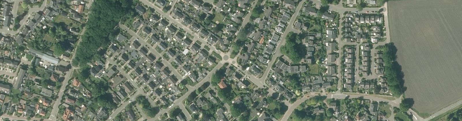 Luchtfoto van Garvelinkkamp