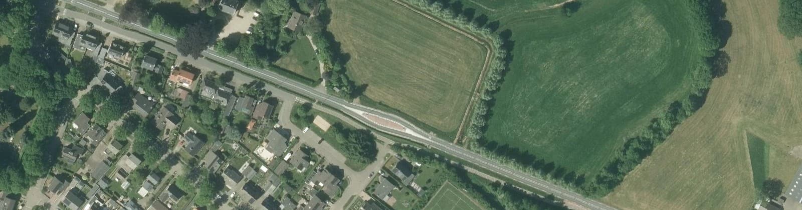 Luchtfoto van Kranenburg