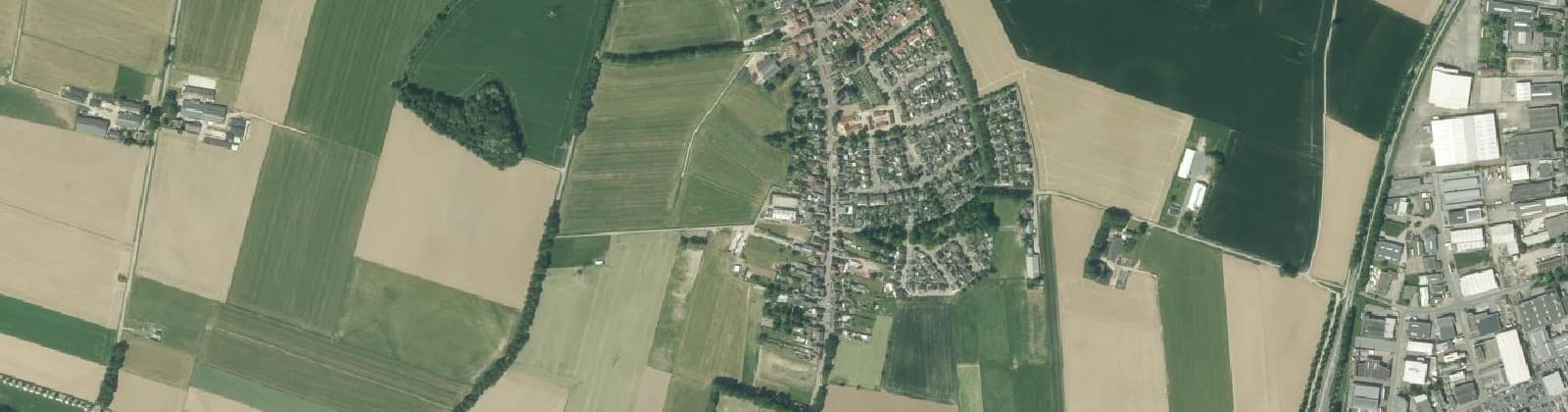 Luchtfoto van Einighausen