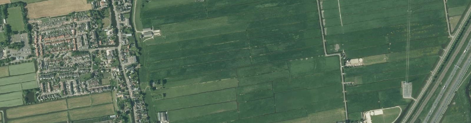 Luchtfoto van Rijpwetering