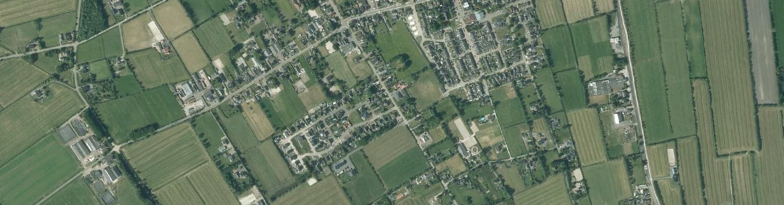 Luchtfoto van Broeksterwâld