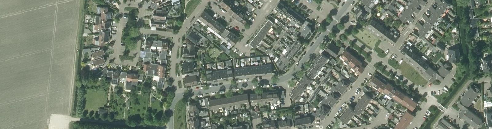 Luchtfoto van Moerkapelle-West