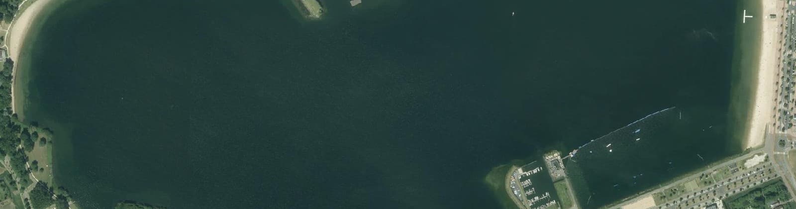 Luchtfoto van Zevenhuizerplas