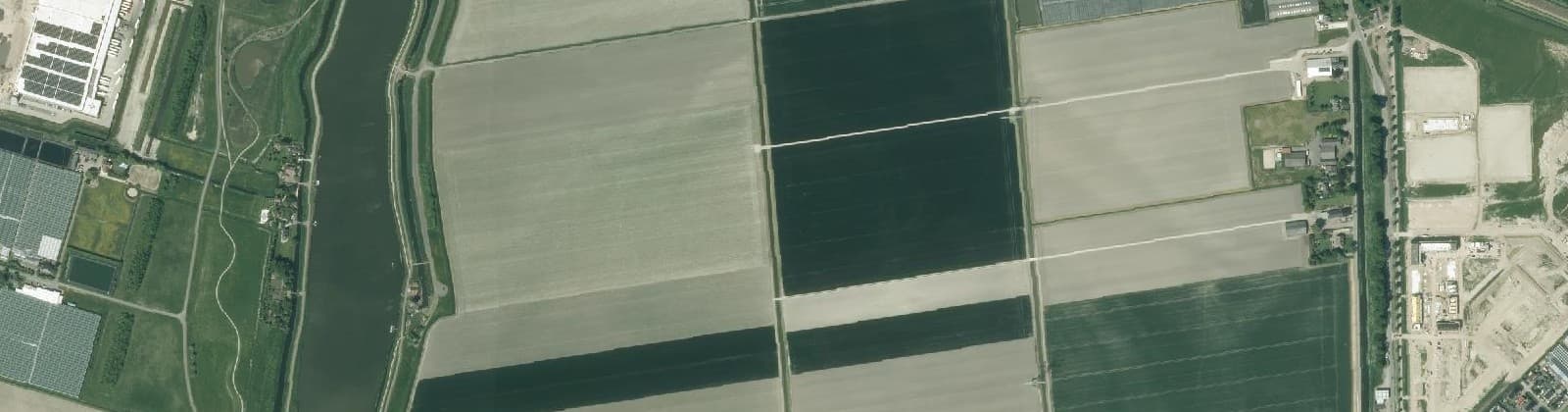 Luchtfoto van Verspreide bebouwing Tweemanspolder