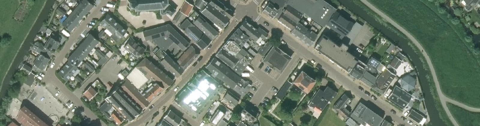Luchtfoto van Kern Nieuwerkerk aan den IJssel