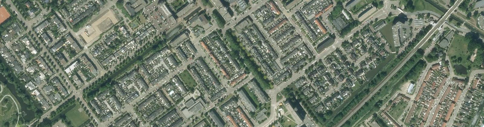 Luchtfoto van Dorrestein-Zuid