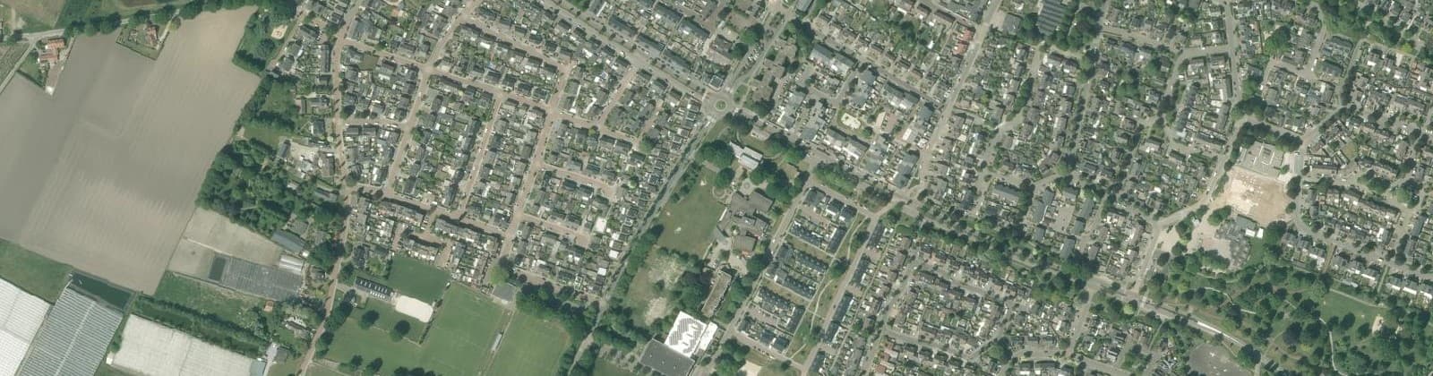 Luchtfoto van Panningen-Zuid