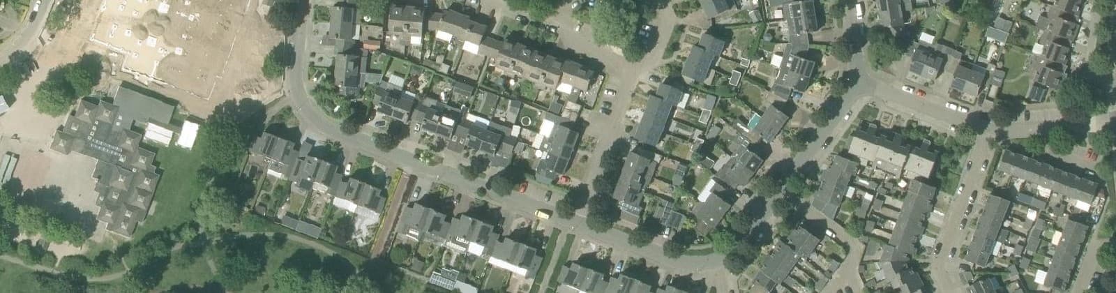 Luchtfoto van De Riet Panningen