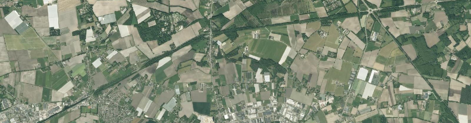 Luchtfoto van Buitengebied Vosberg-Loo