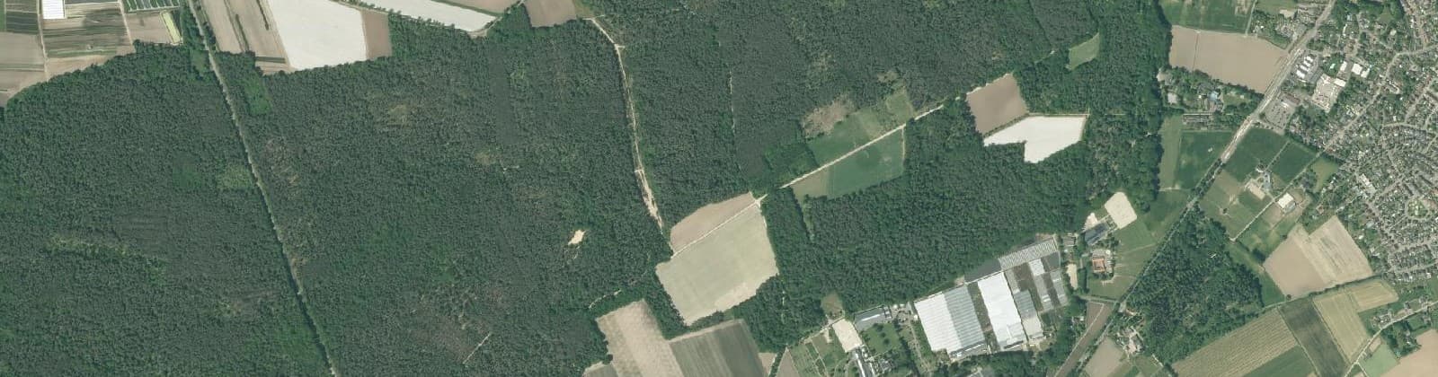 Luchtfoto van Buitengebied Raay-Kesselse Bergen