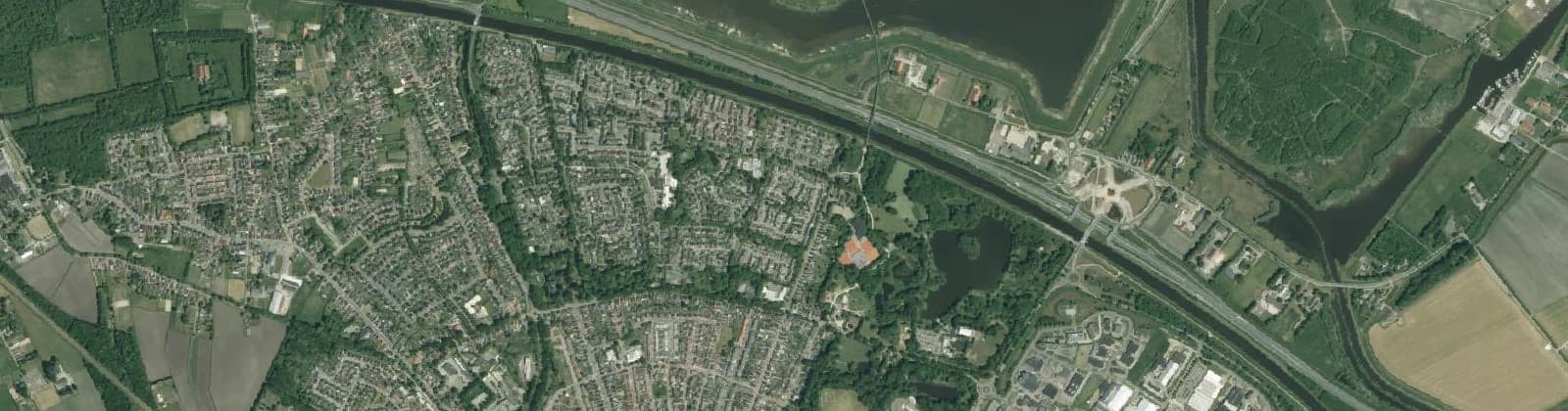 Luchtfoto van Winschoten-Noord