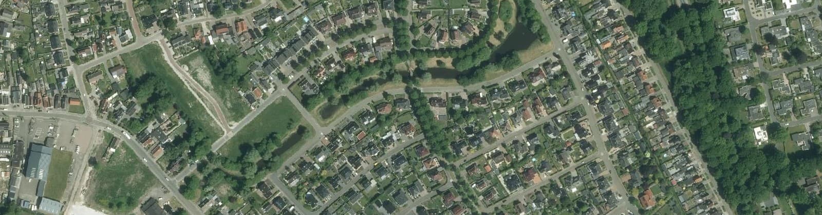 Luchtfoto van Winschoten-Grintweg