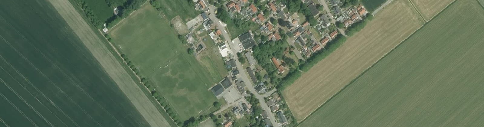 Luchtfoto van Drieborg-Centrum