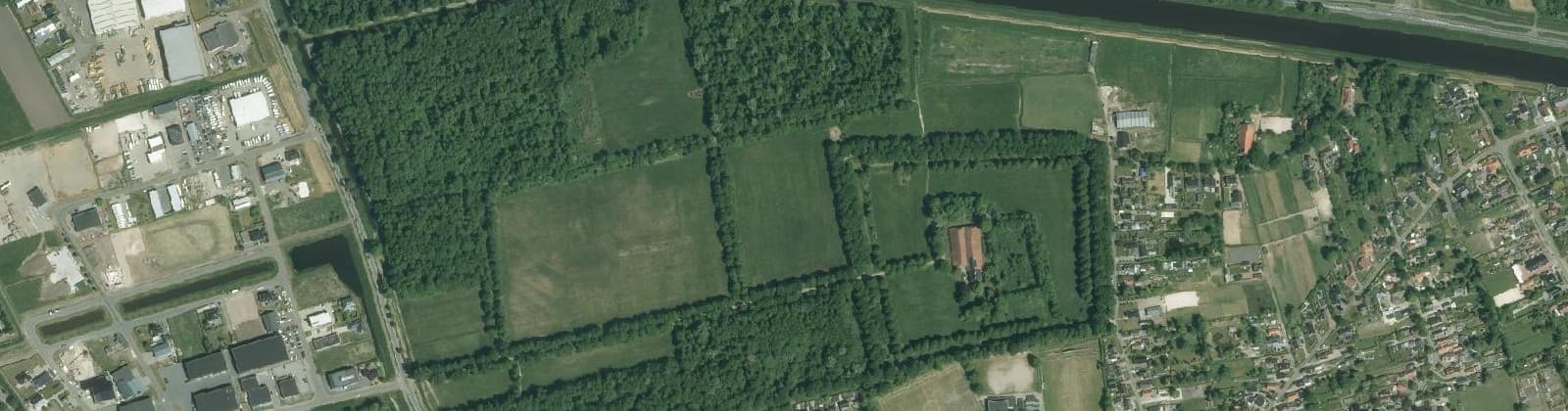 Luchtfoto van Heiligerlee