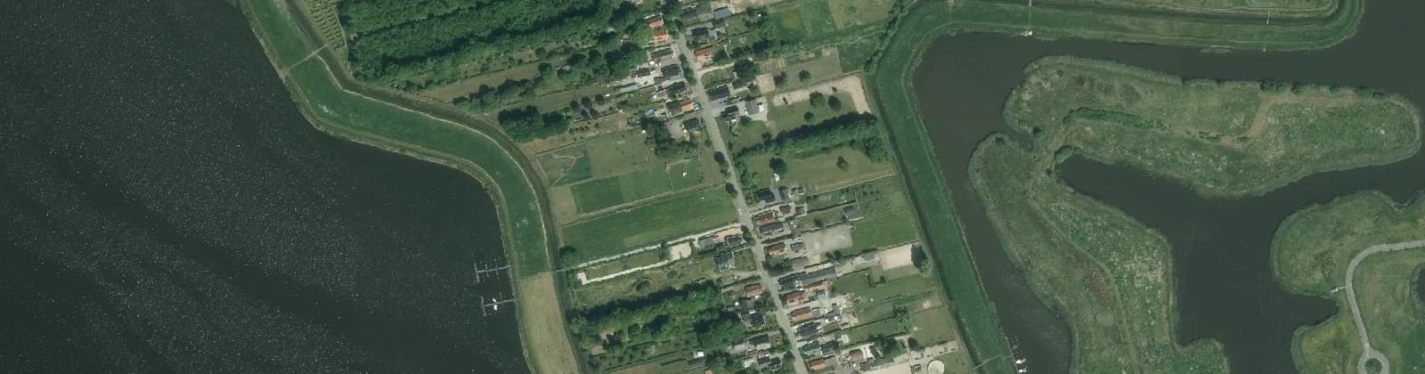 Luchtfoto van Nieuweweg