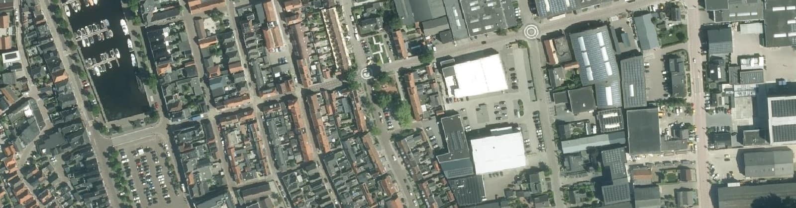 Luchtfoto van Genemuiden Noord-Oost