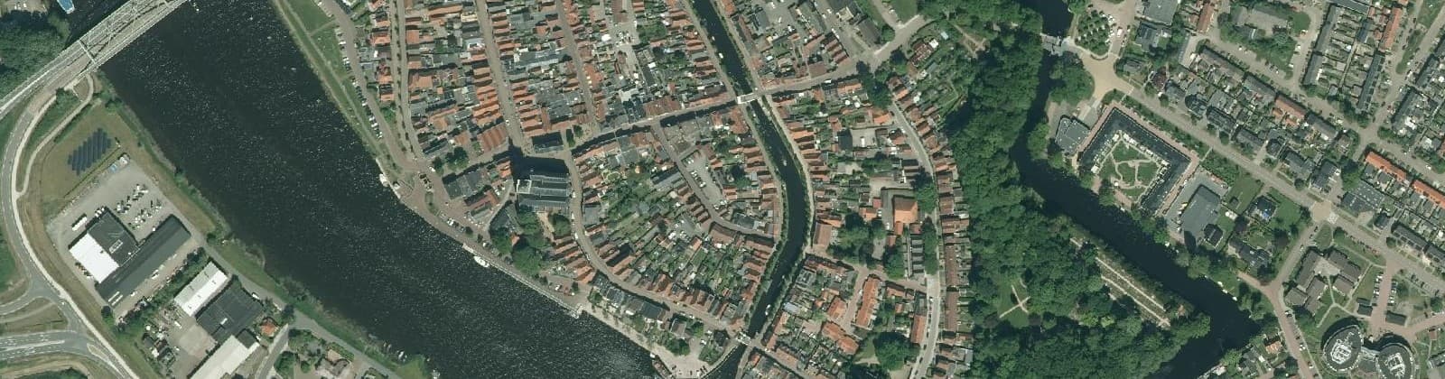 Luchtfoto van Hasselt Kern