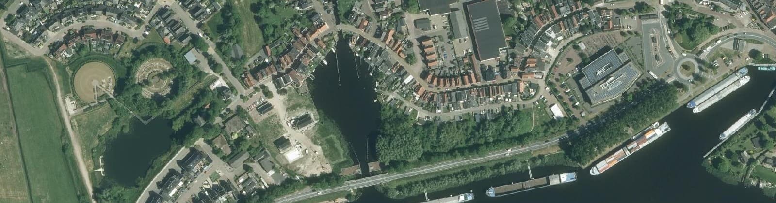 Luchtfoto van Buitenkwartier