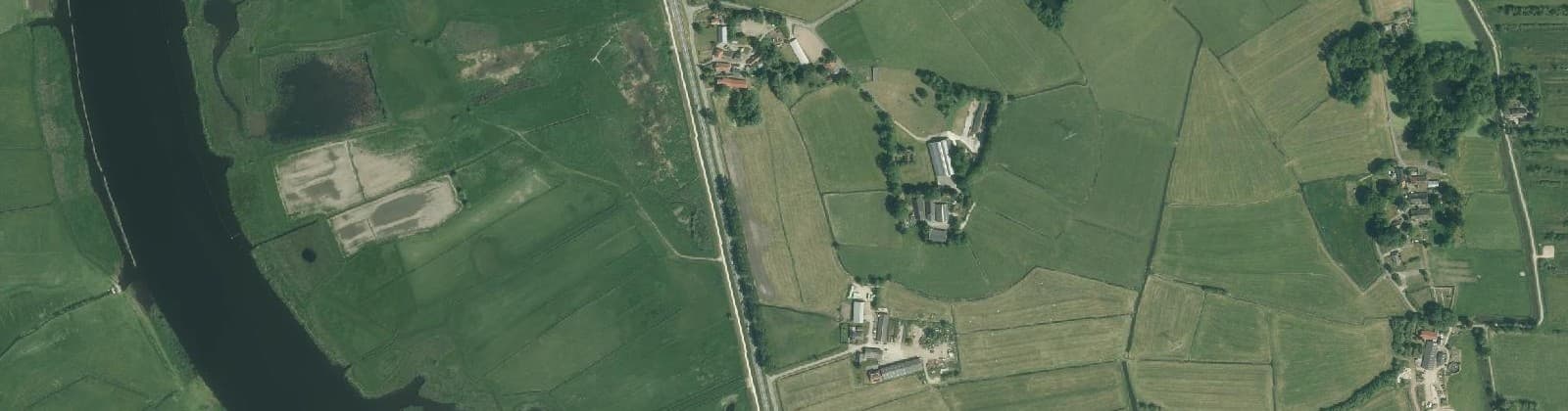 Luchtfoto van De Velde-Zwartewatersklooster