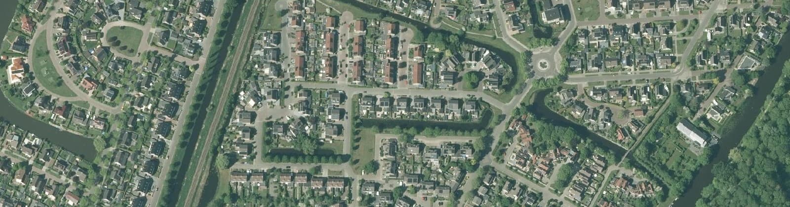 Luchtfoto van Zwetteplan