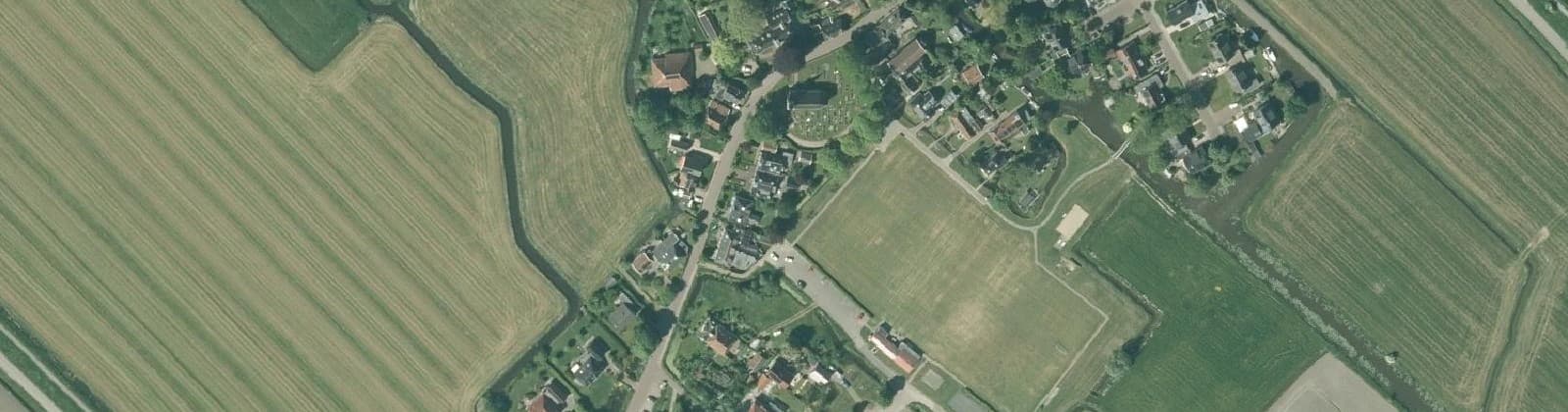 Luchtfoto van Goënga