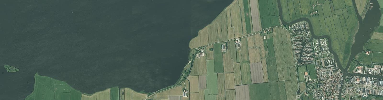 Luchtfoto van Indijk