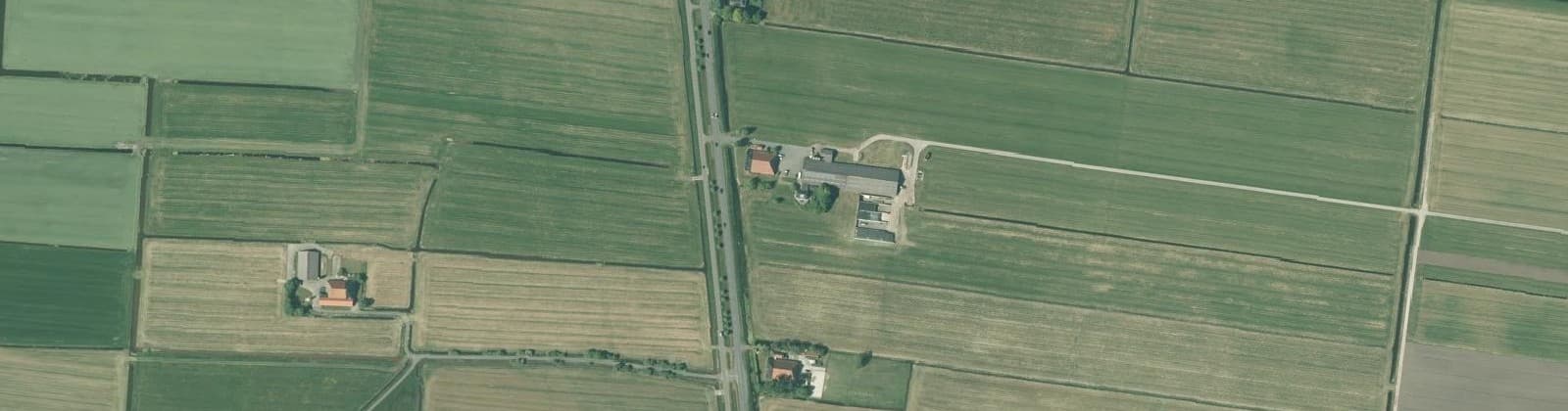 Luchtfoto van Koufurderrige