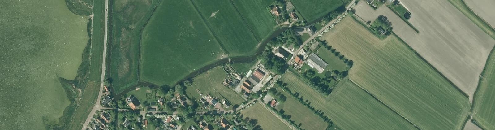 Luchtfoto van Gaast