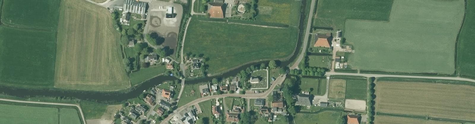 Luchtfoto van Ferwoude