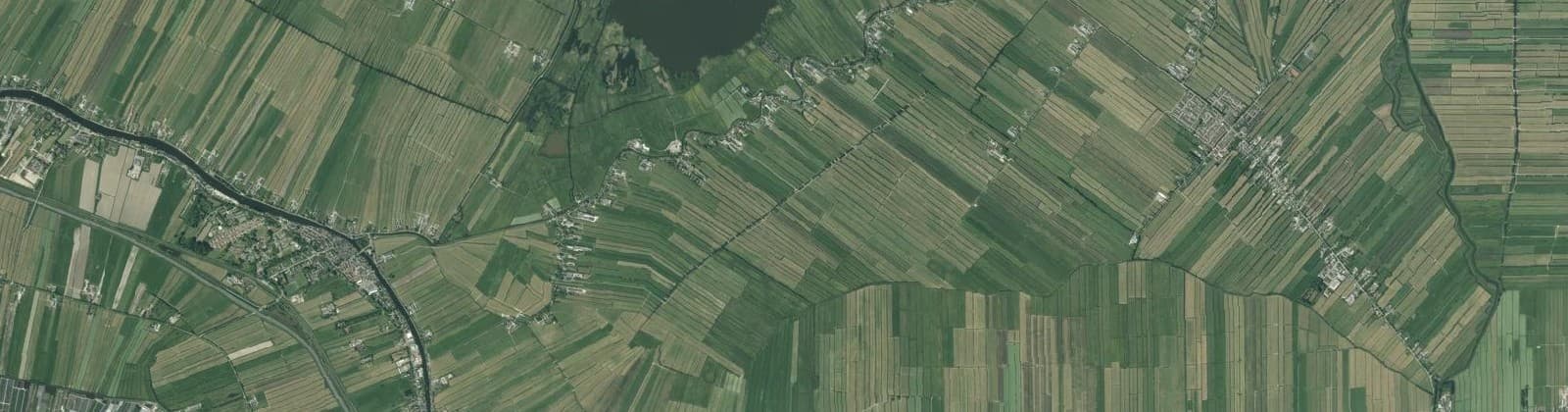 Luchtfoto van Meije