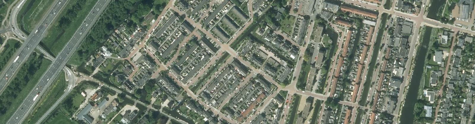 Luchtfoto van Reeuwijk-Brug-Zuidwest