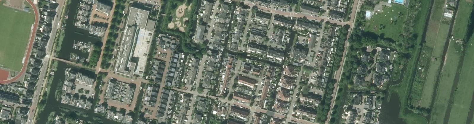 Luchtfoto van Oude Tol