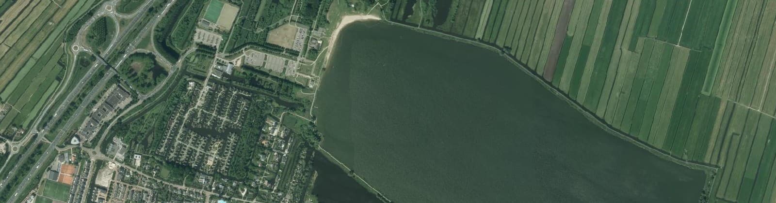Luchtfoto van Reeuwijkse Hout