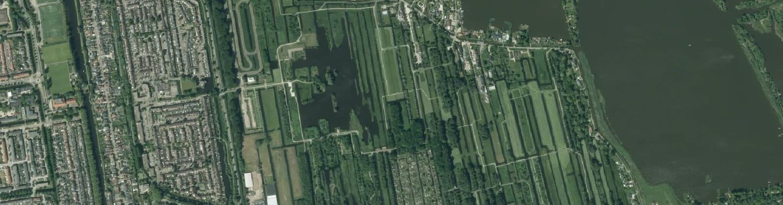 Luchtfoto van Platteweg