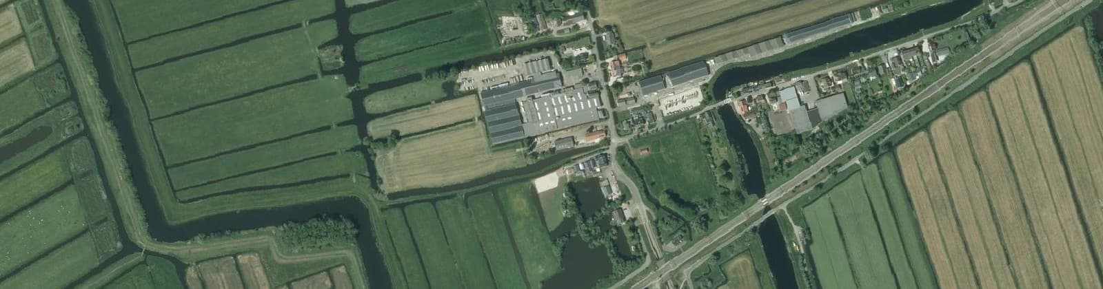 Luchtfoto van Hogebrug