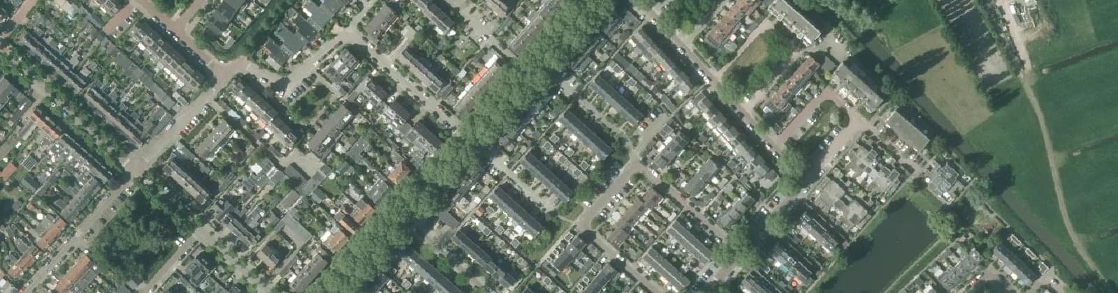 Luchtfoto van Zeeheldenbuurt