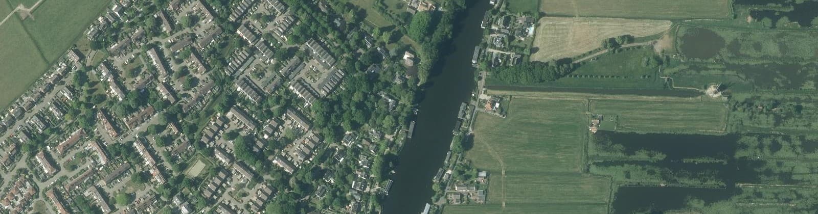 Luchtfoto van Polder Oud Over