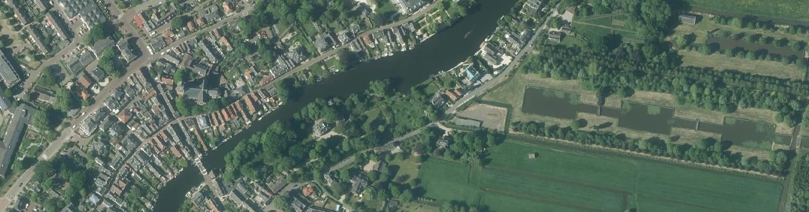 Luchtfoto van Oudover