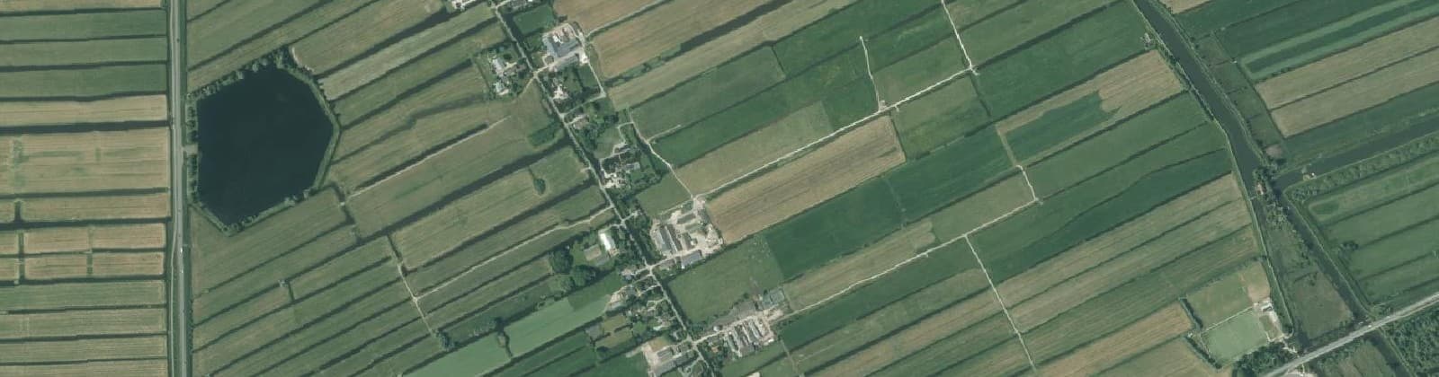 Luchtfoto van Polder Spengen