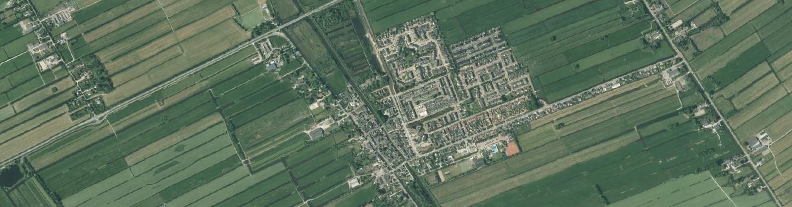 Luchtfoto van Kockengen Dorp