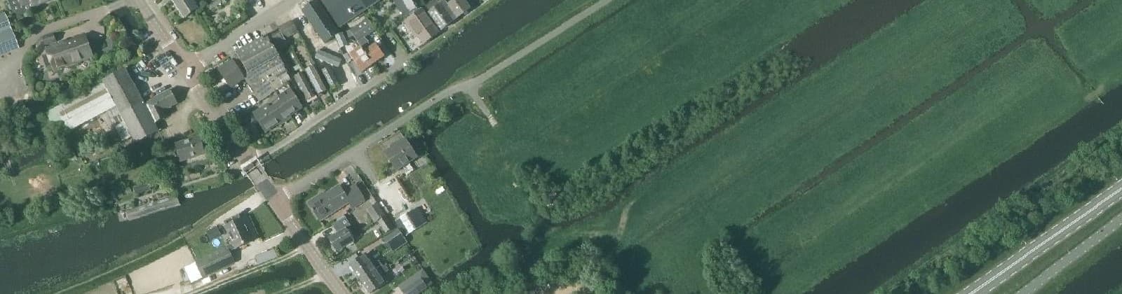 Luchtfoto van Portengense Brug