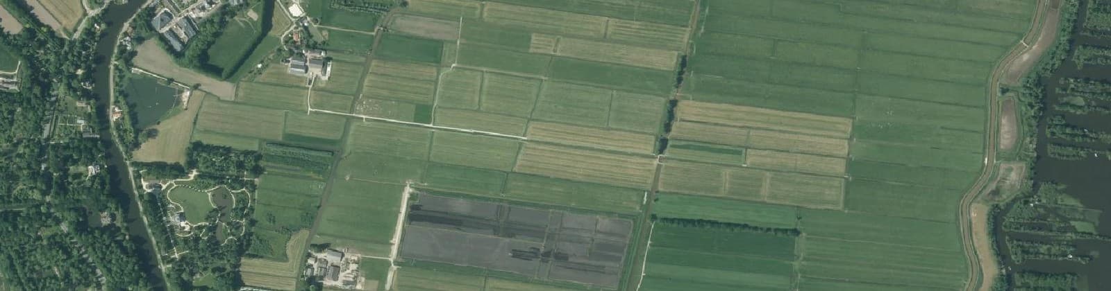 Luchtfoto van Polder Mijnden